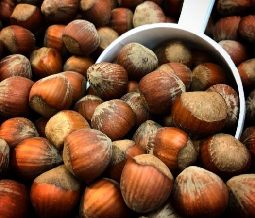 تنظیم فعالیت عضله با خوردن فندق